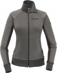 The North Face  Ladies Tech Full-Zip Fleece Jacket, Medium Grey Heather/ Asphalt